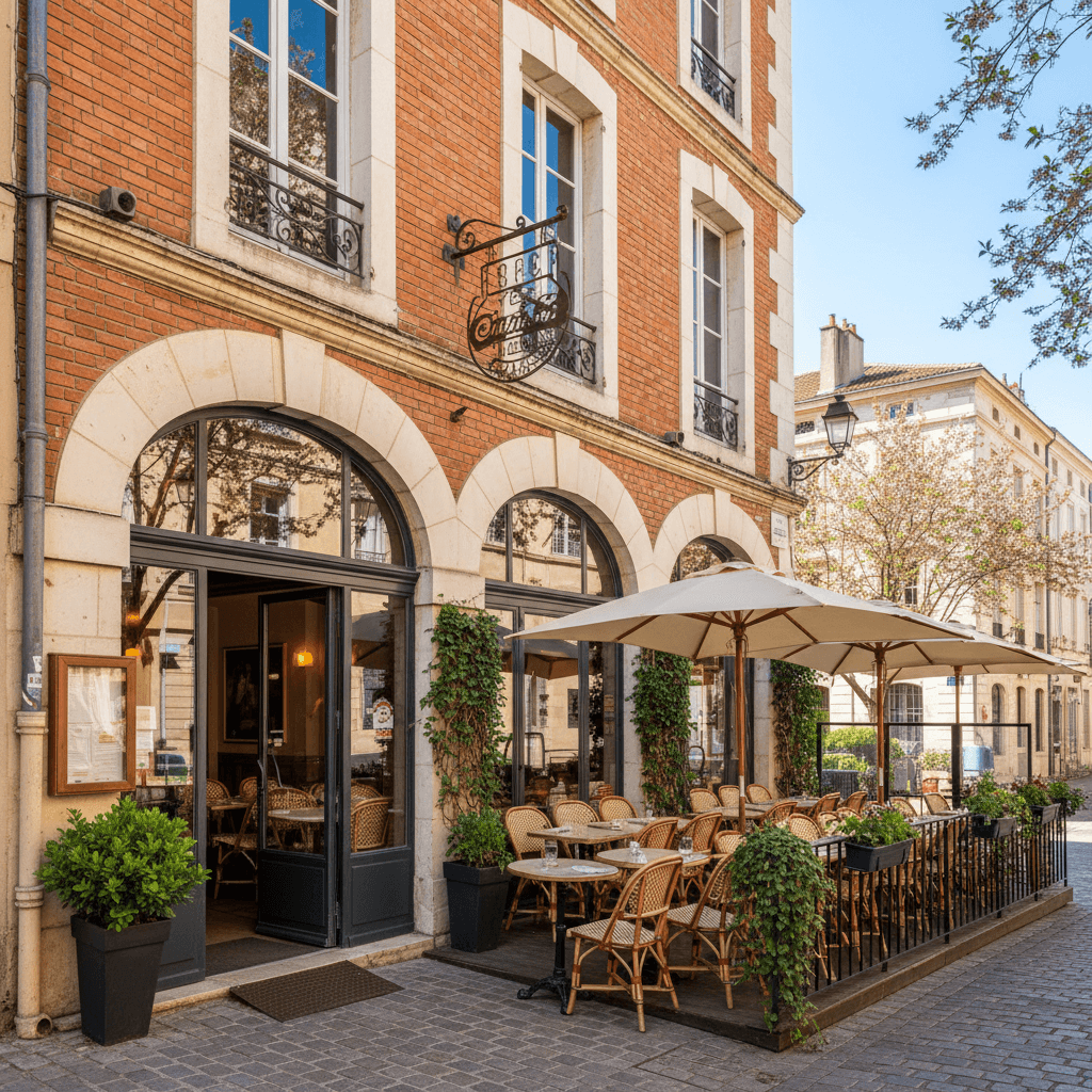 Restaurant à Toulouse : terrasse - licence IV