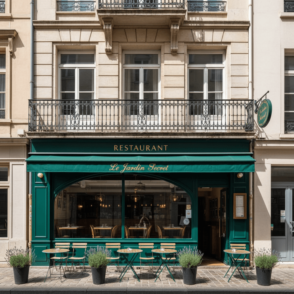 Restaurant 64m² à Lyon : terrasse - licence IV