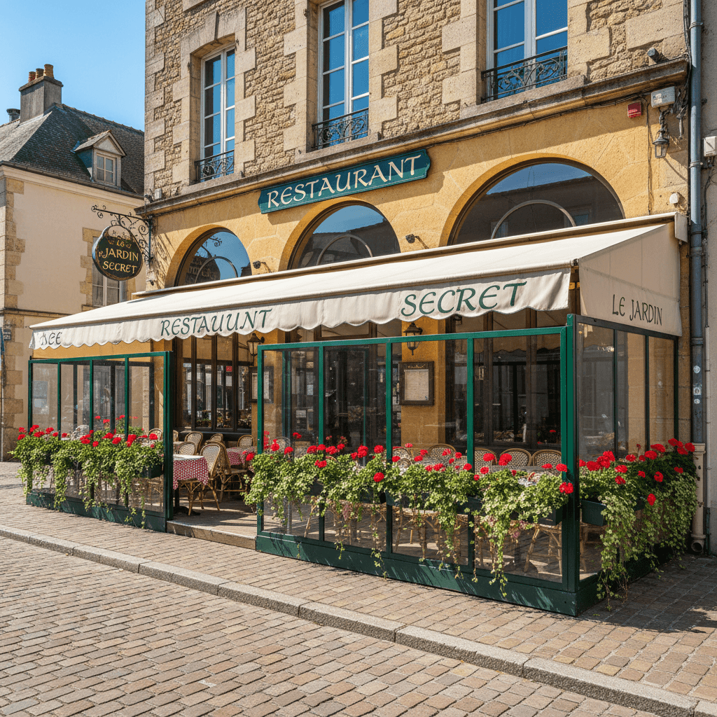 Restaurant 171m² à Angers : terrasse - licence IV