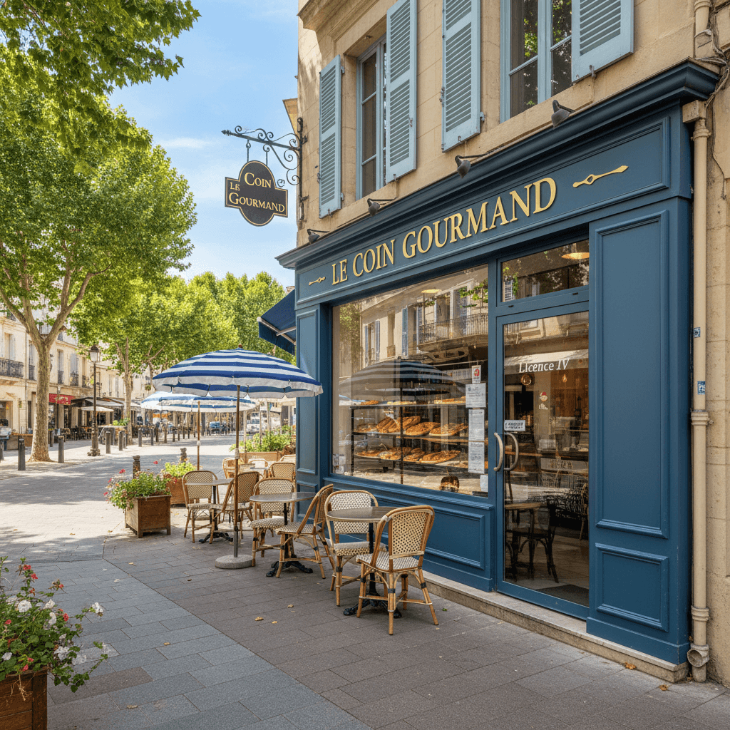Fast-food 100m² à Marseille : terrasse - licence IV