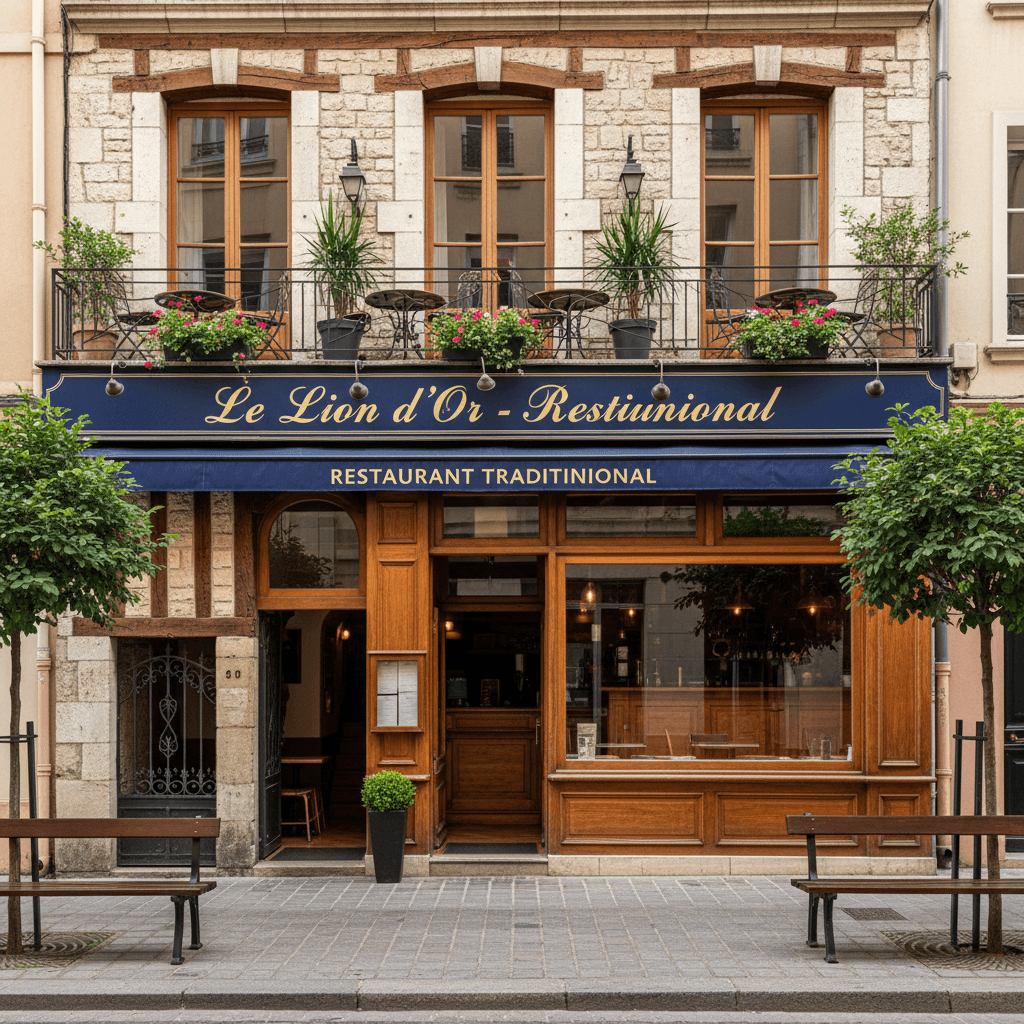 Restaurant 77m² à Lyon : terrasse - extraction
