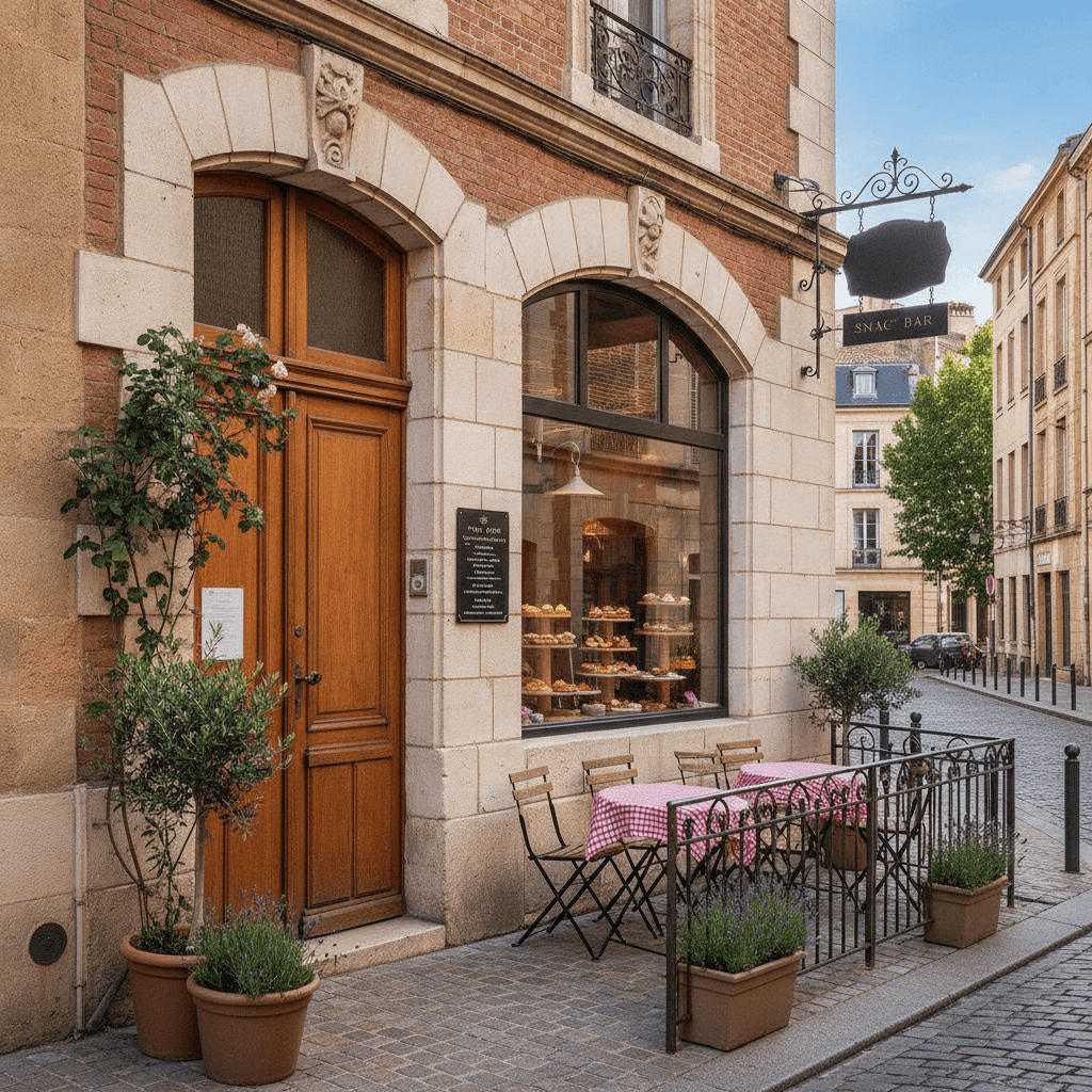 Snack 70m² à Toulouse : terrasse - licence IV