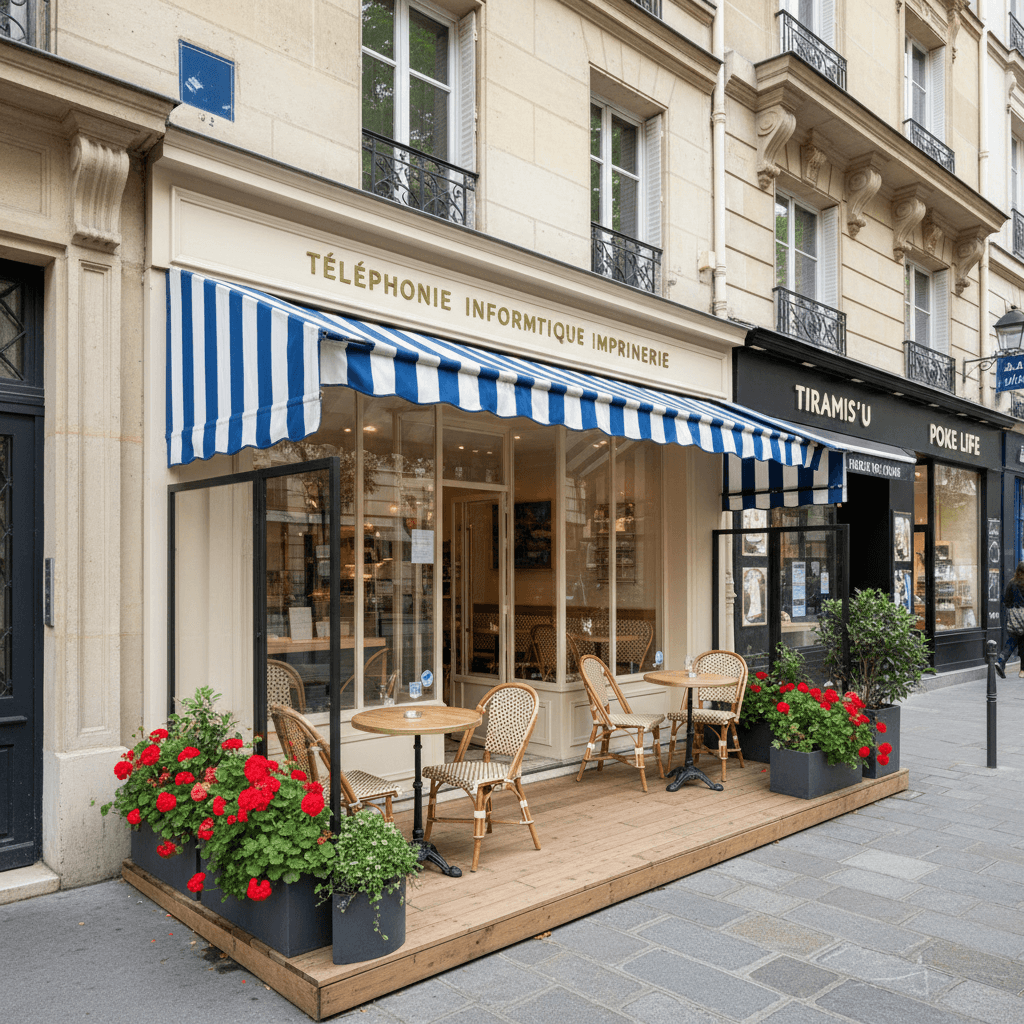 Local Commercial de Restauration à Paris