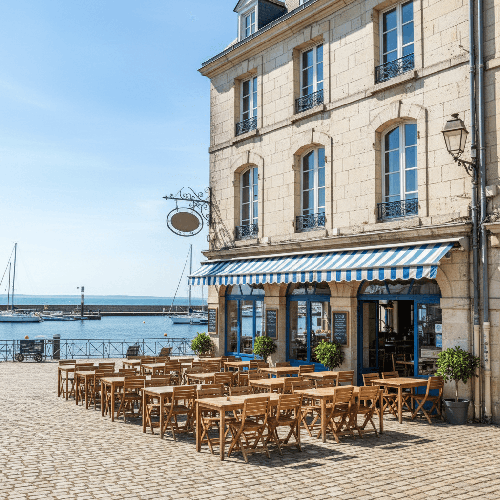 Restaurant 165m² à Nantes : terrasse - licence IV