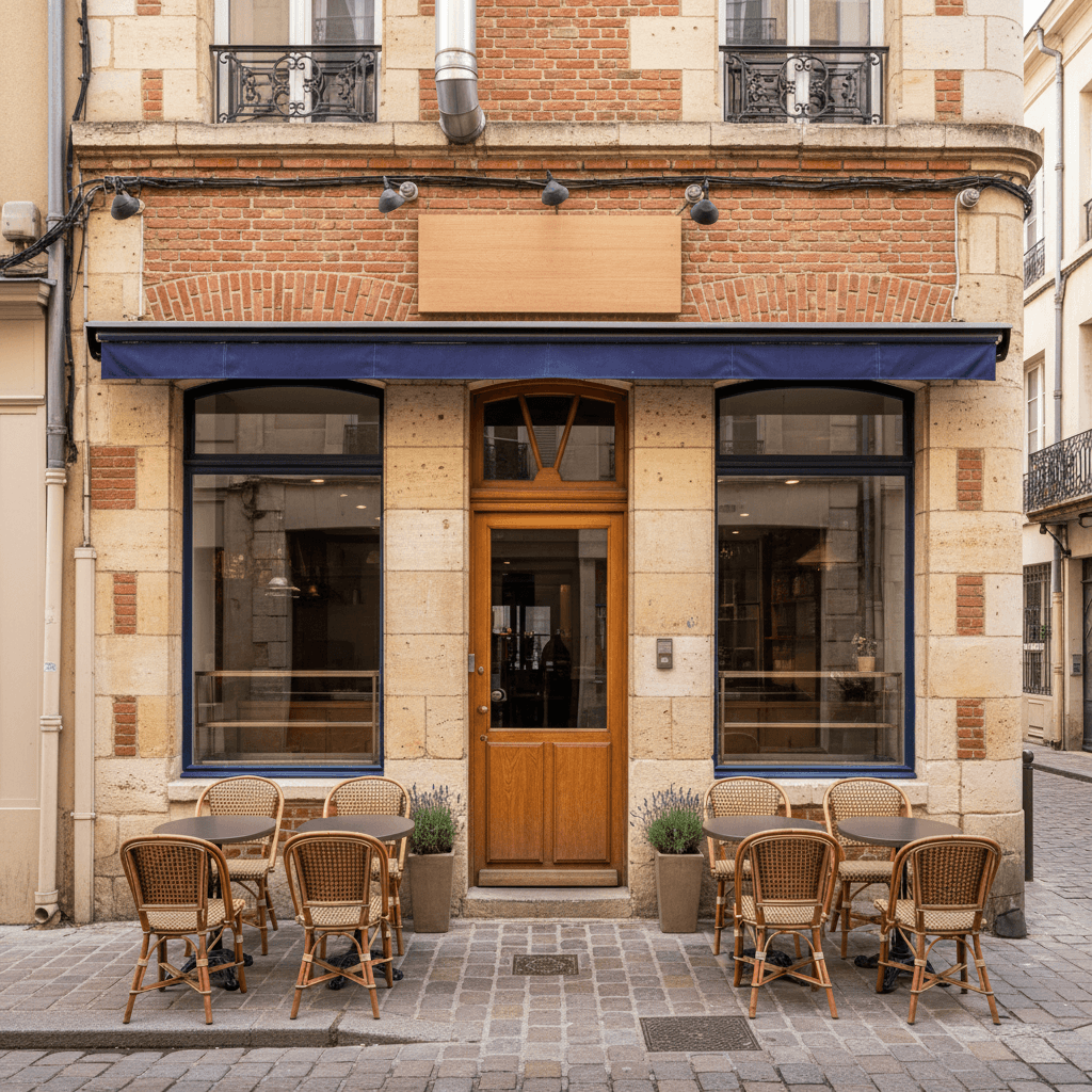 Snack 130m² à Toulouse : terrasse - extraction