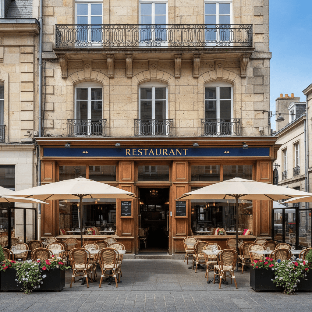 Restaurant à Nantes : terrasse - licence IV