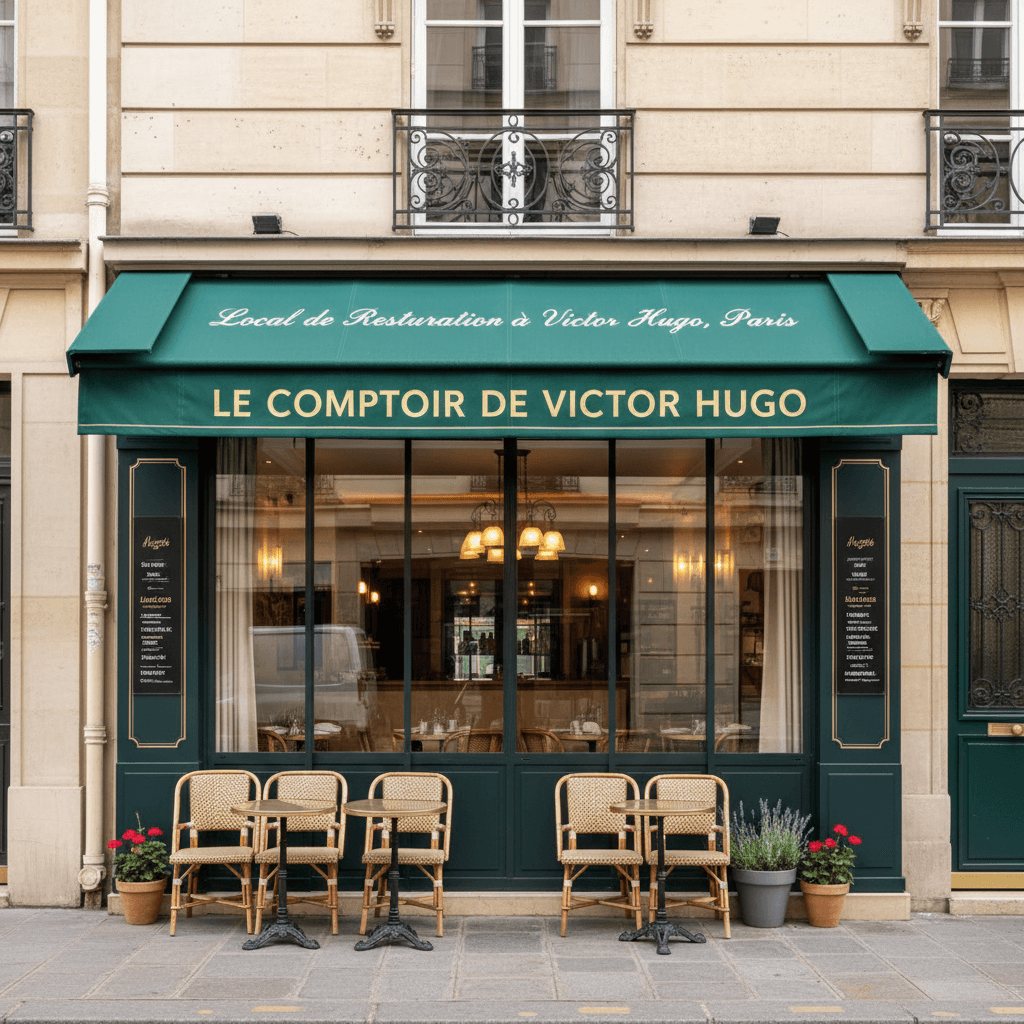 Local de Restauration à Victor Hugo, Paris