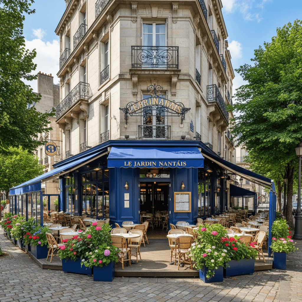 Restaurant à Nantes : terrasse - licence IV
