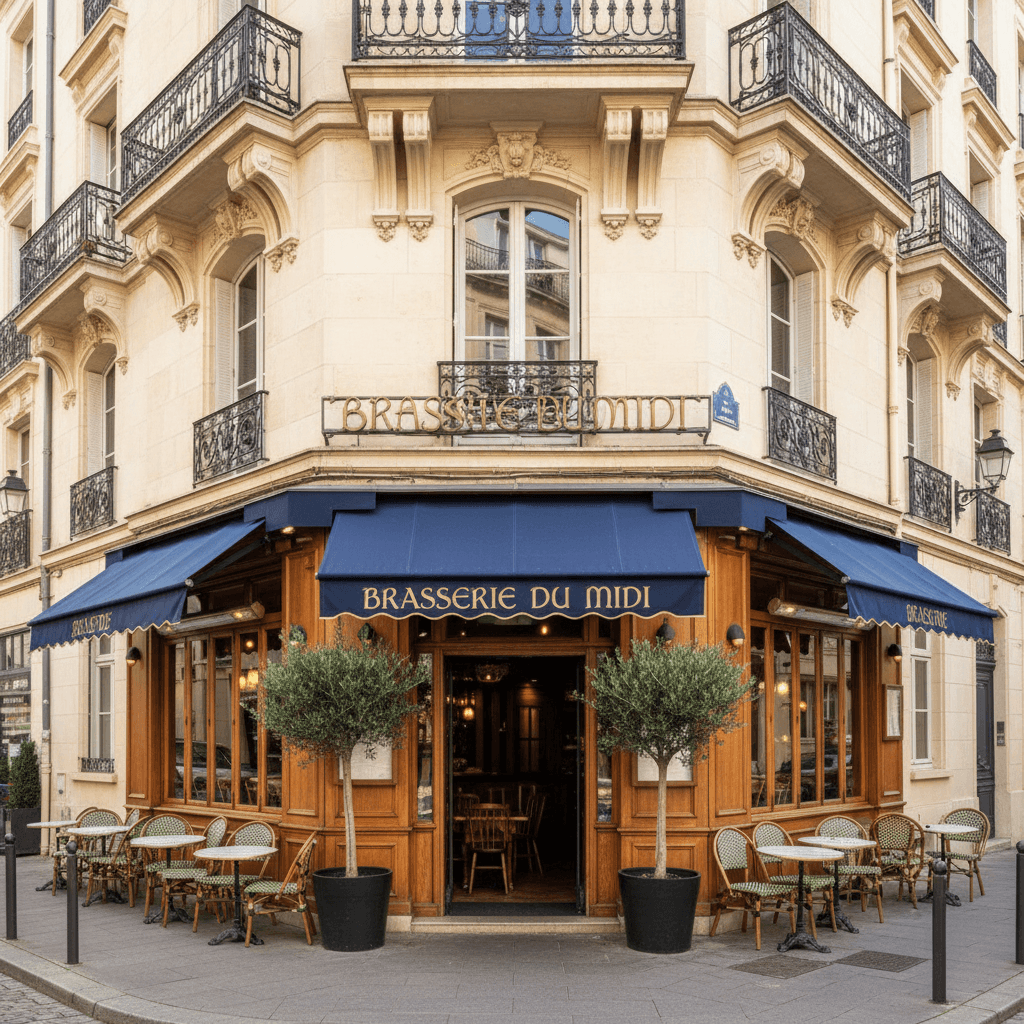 Bar-brasserie à Montpellier : terrasse