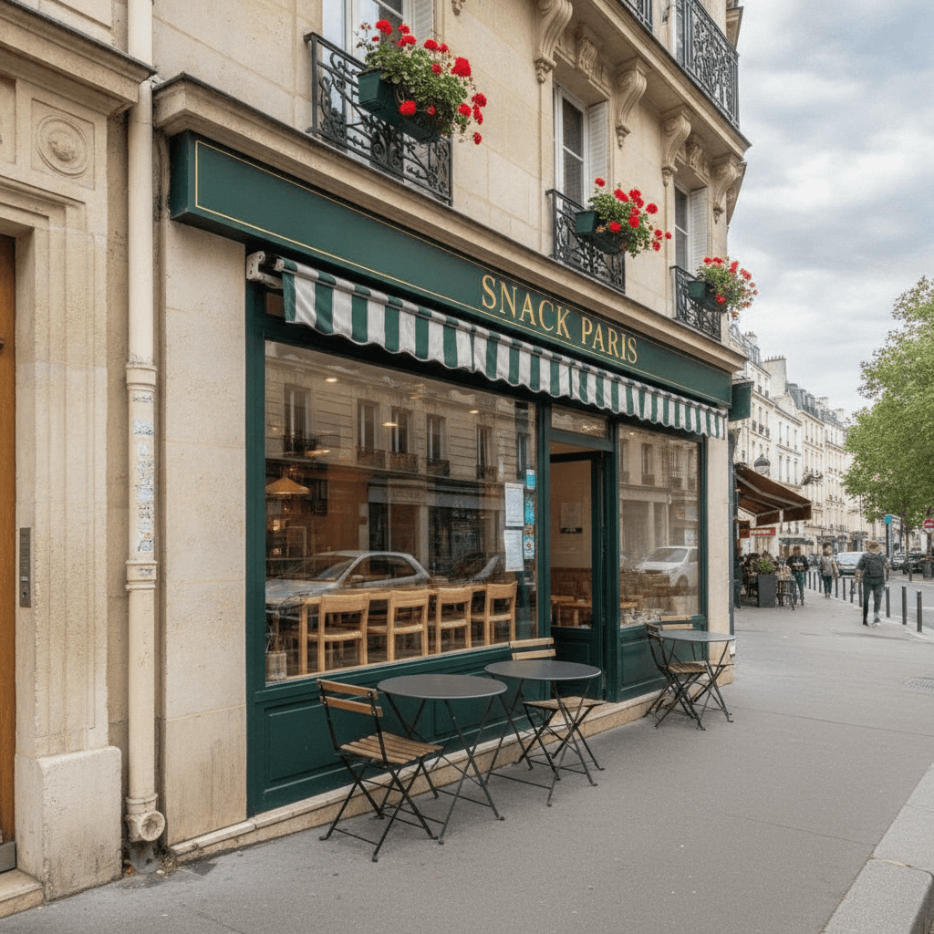 Snack 28 couverts à Paris