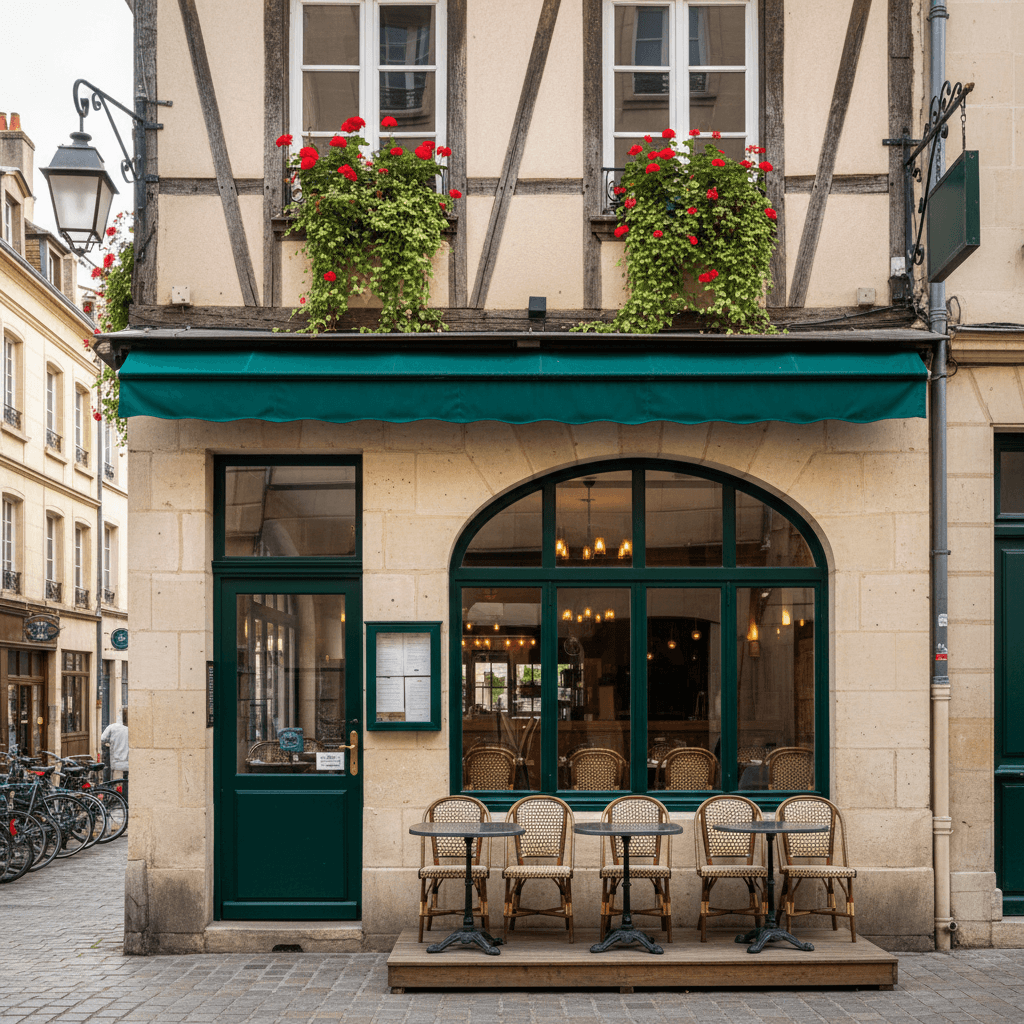 Restaurant 70m² à Dijon : cuisine équipée - cave/réserve