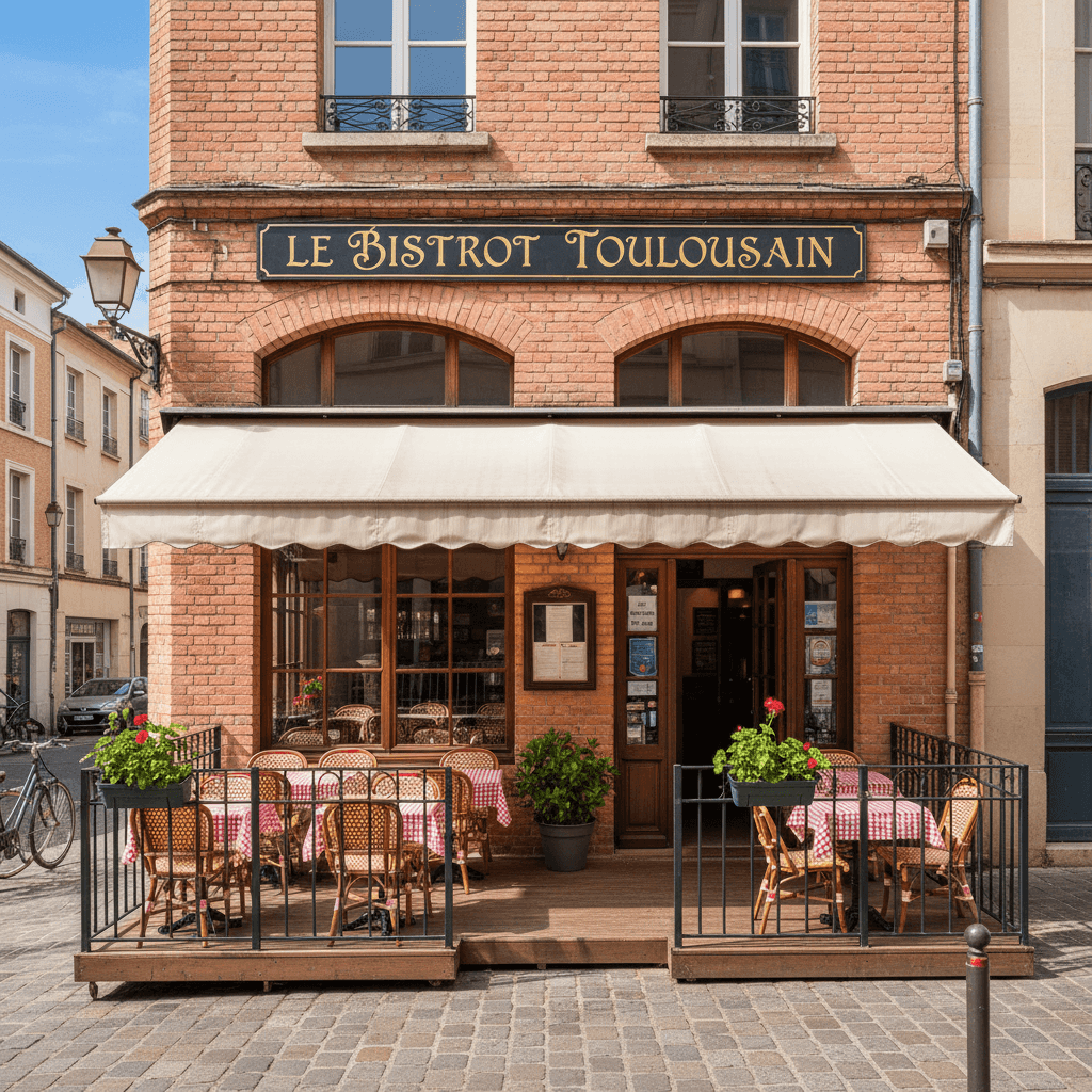 Restaurant au cœur de Toulouse avec terrasse !