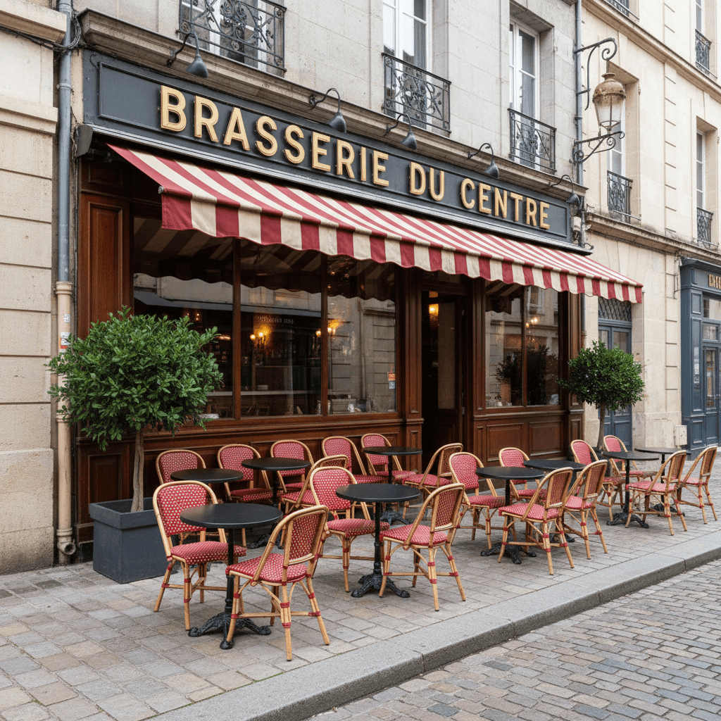 Bar-brasserie 173m² à Clermont-Ferrand : terrasse - licence IV