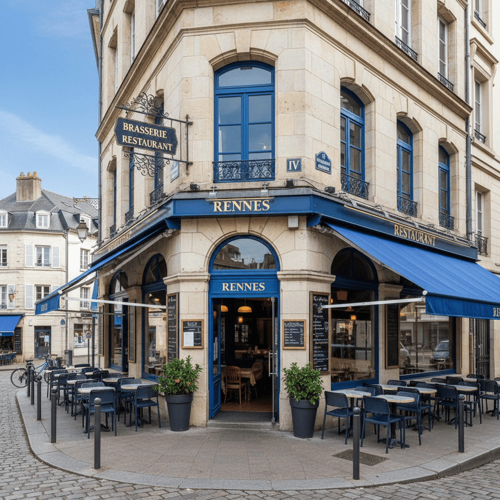 Bar-brasserie à Rennes : terrasse - licence IV