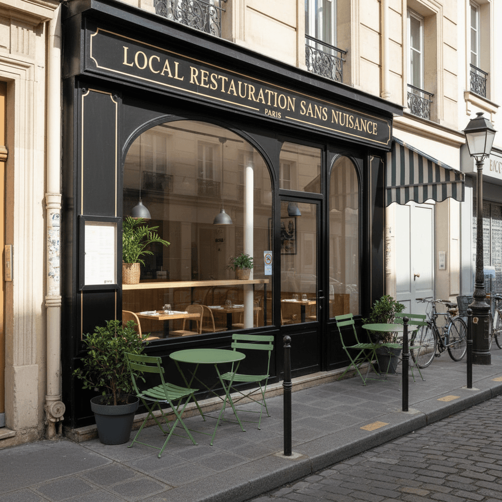 Local Restauration Sans Nuisance à Paris