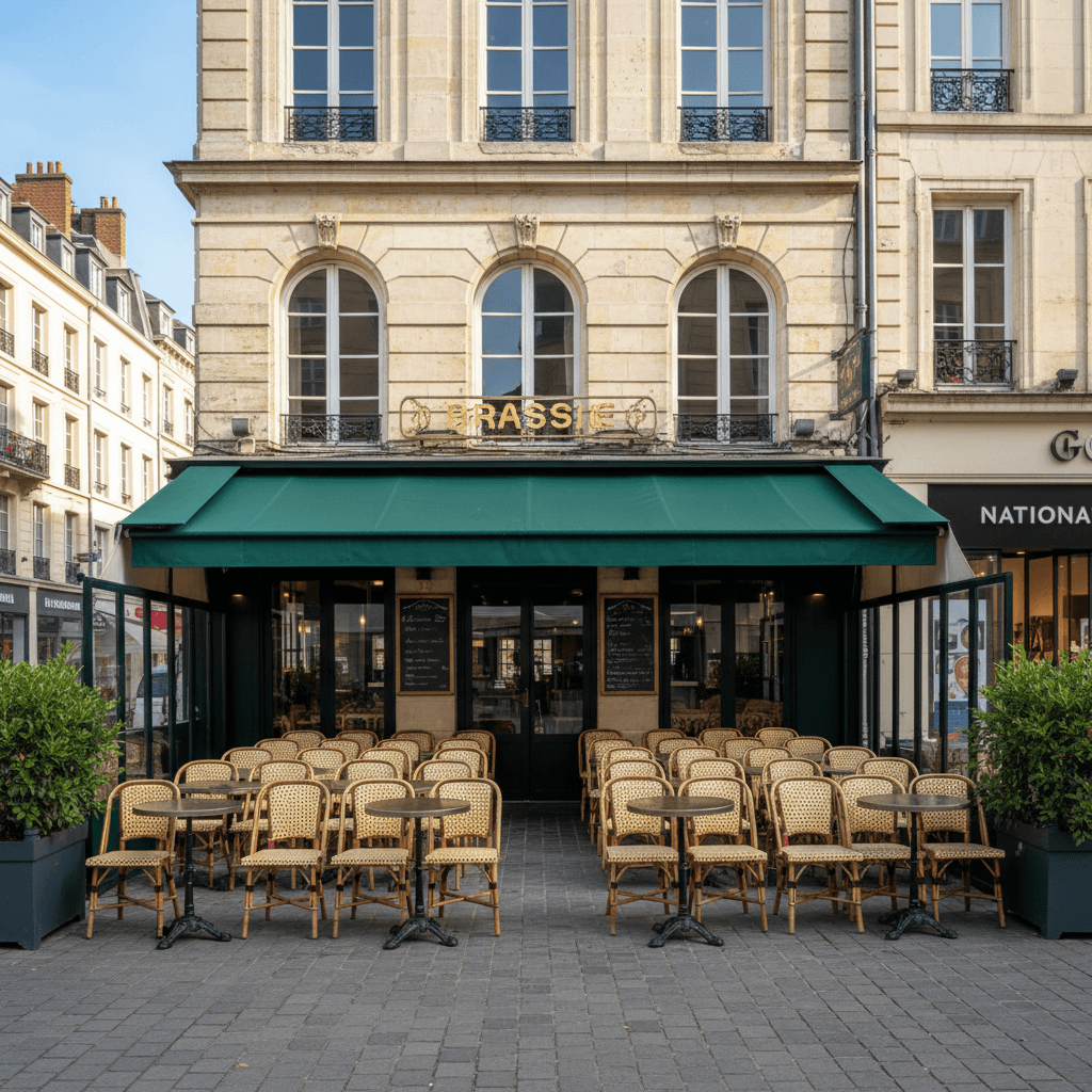 Bar-brasserie à Lille : terrasse - licence IV