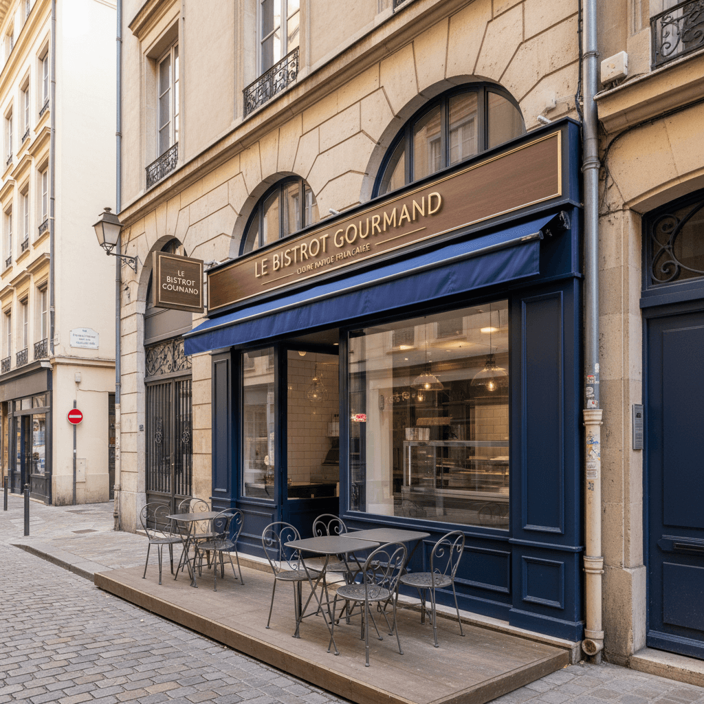 Fast-food 40m² à Lyon : cuisine équipée