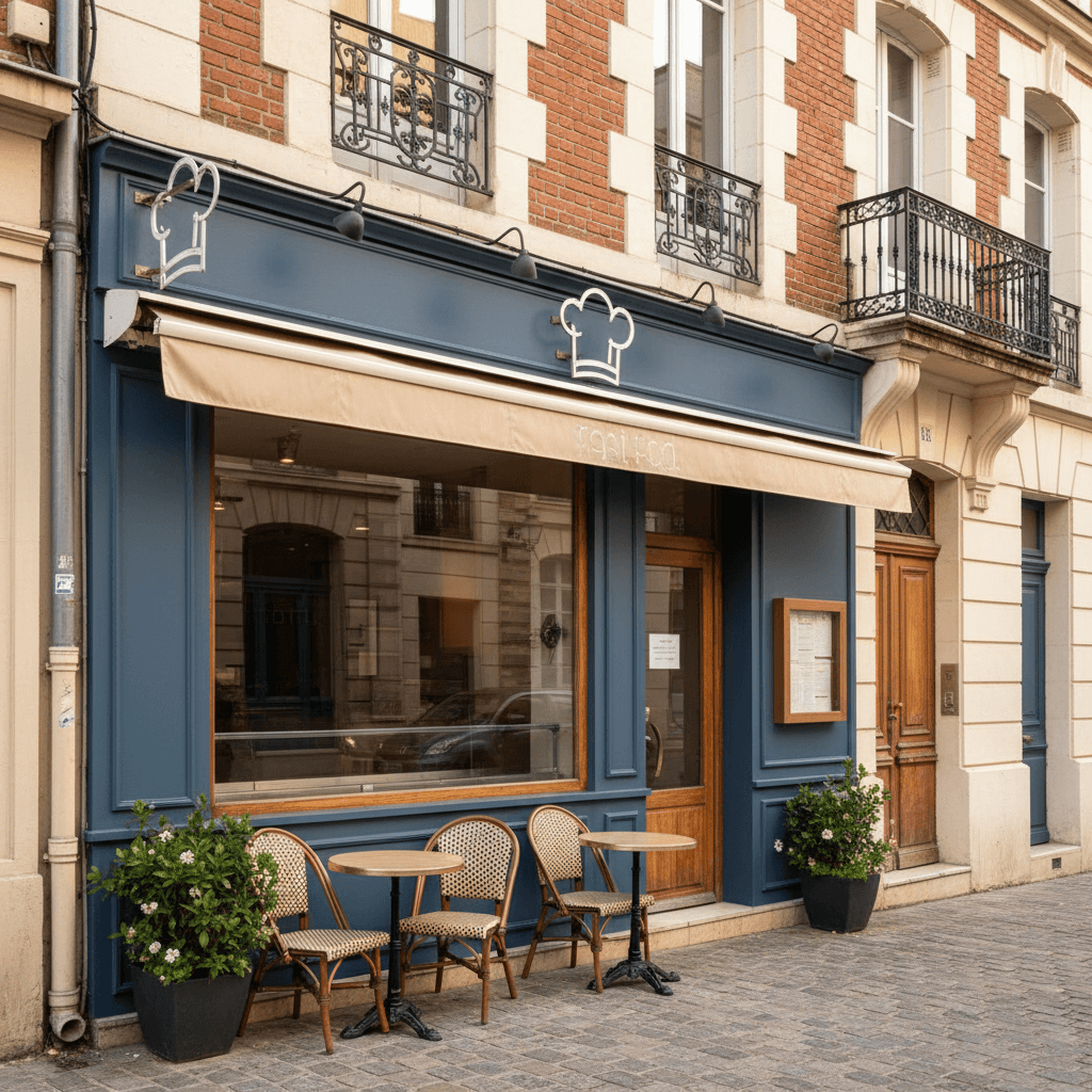 Fast-food 85m² à Toulouse : terrasse - extraction