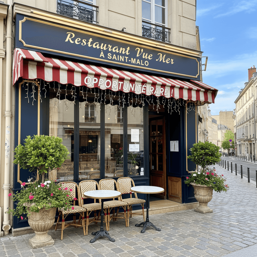 Restaurant à Rennes : terrasse - licence IV