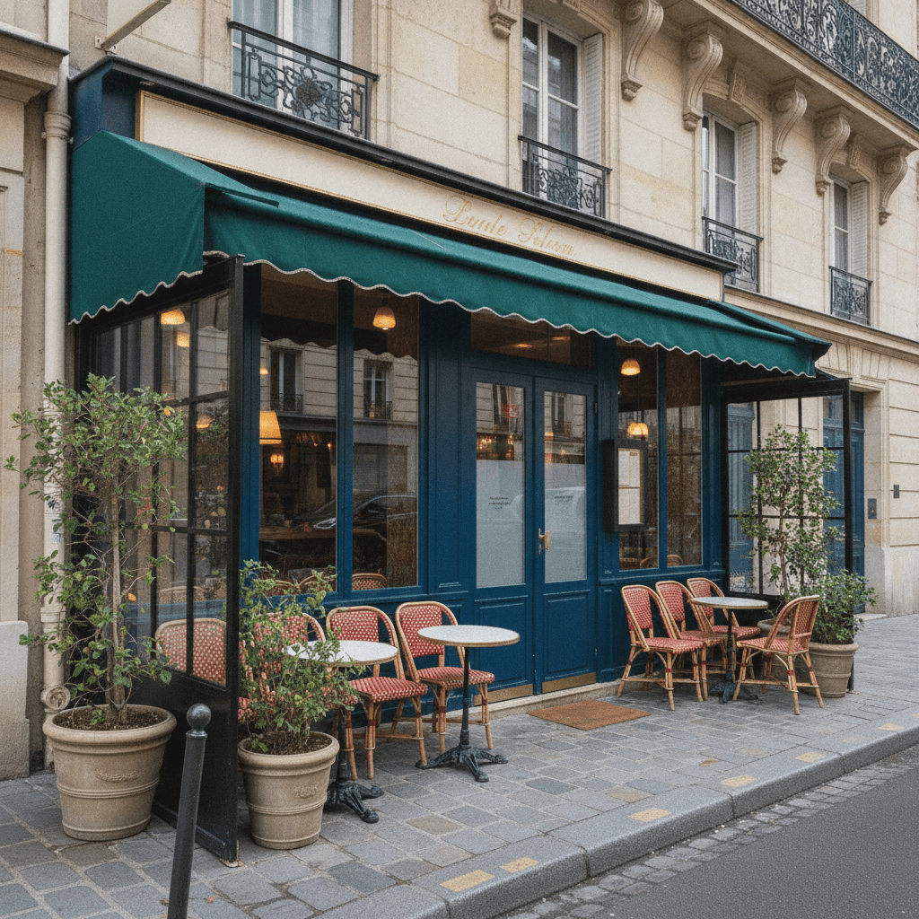Restaurant 172m² à Paris : terrasse - licence IV