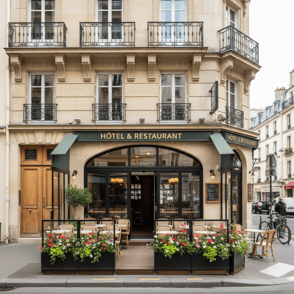 Local commercial à Paris : 42 m² idéal restauration