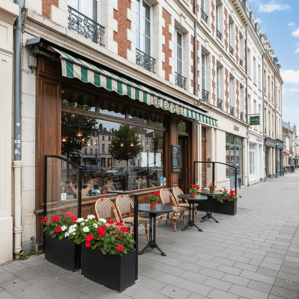 Bar-brasserie 200m² à Nantes : licence IV