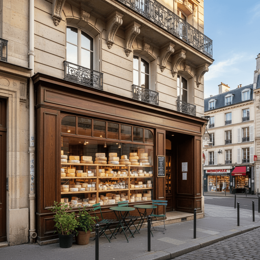 Fromagerie à vendre dans le quartier animé de Bercy