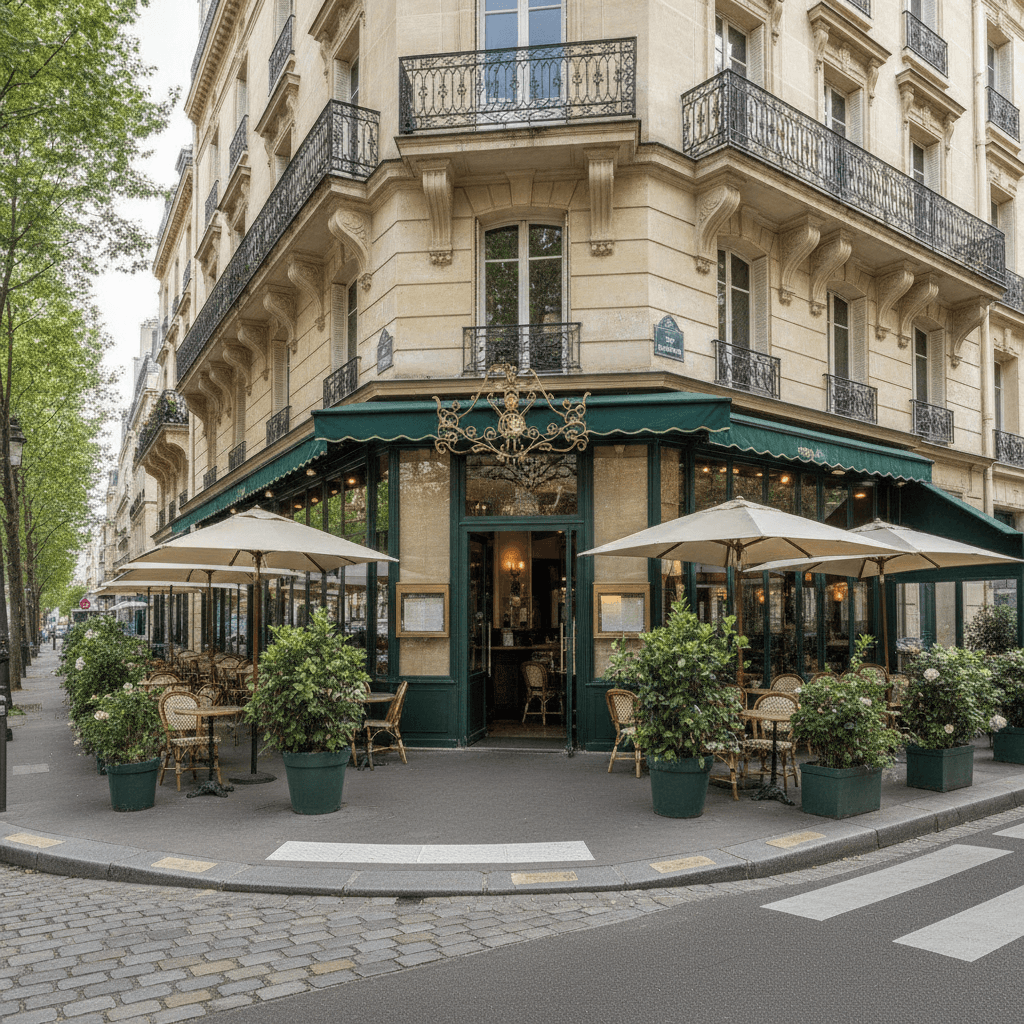 Bar-brasserie 50 couverts à Paris : terrasse - licence IV