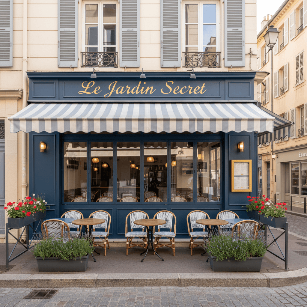 Restaurant à Nice : terrasse - licence IV