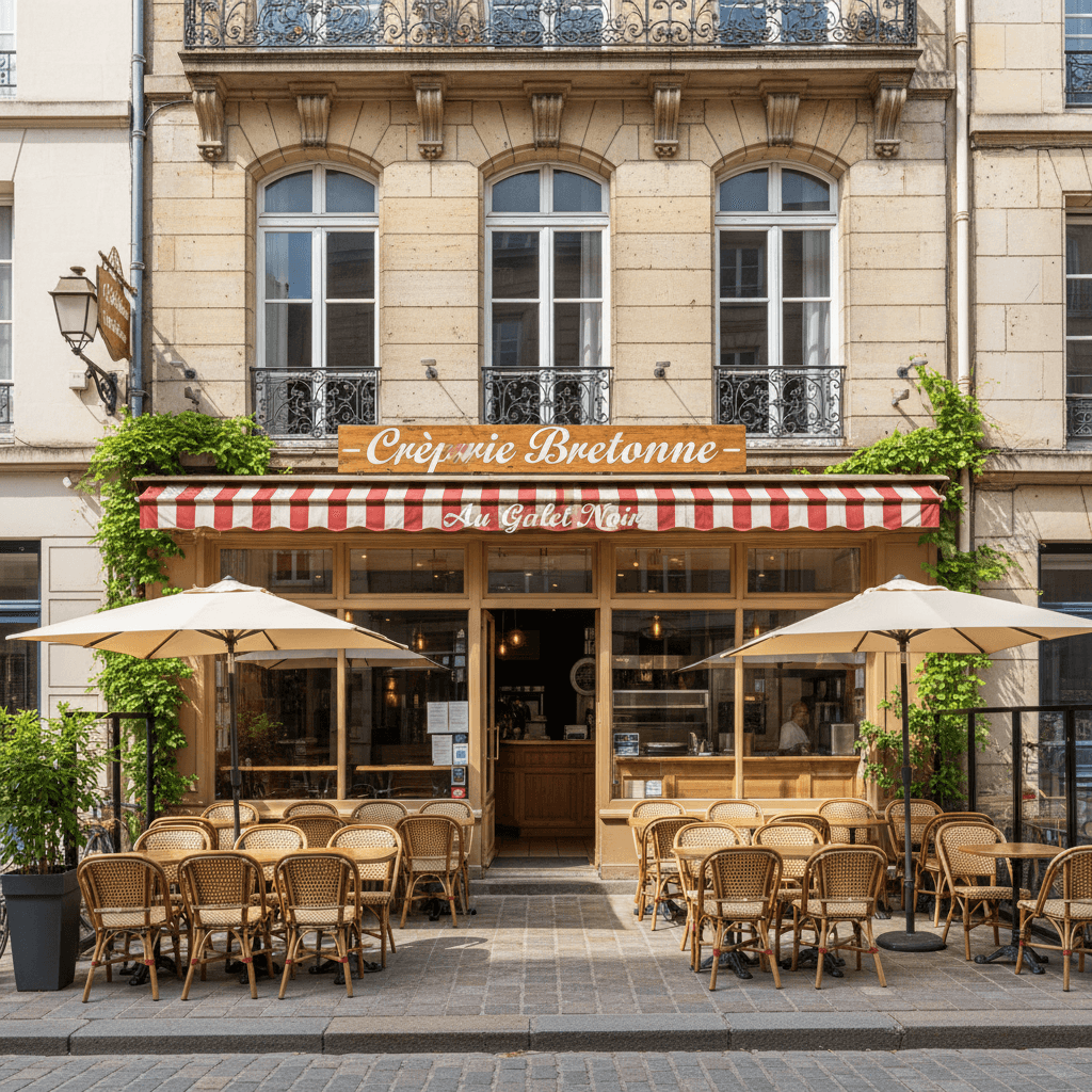 Restaurant 80m² à Nantes : terrasse