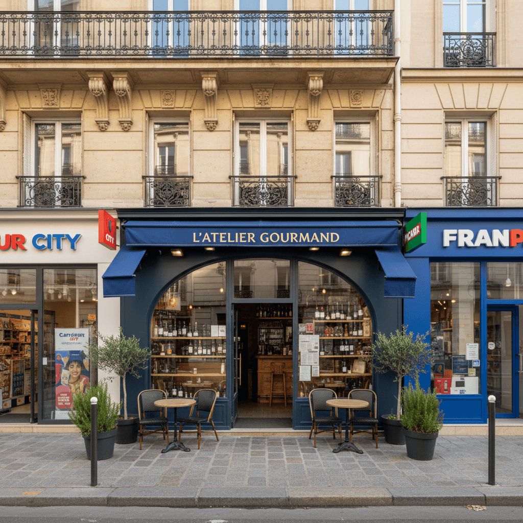 Local Commercial Restauration à Paris - 35 m²
