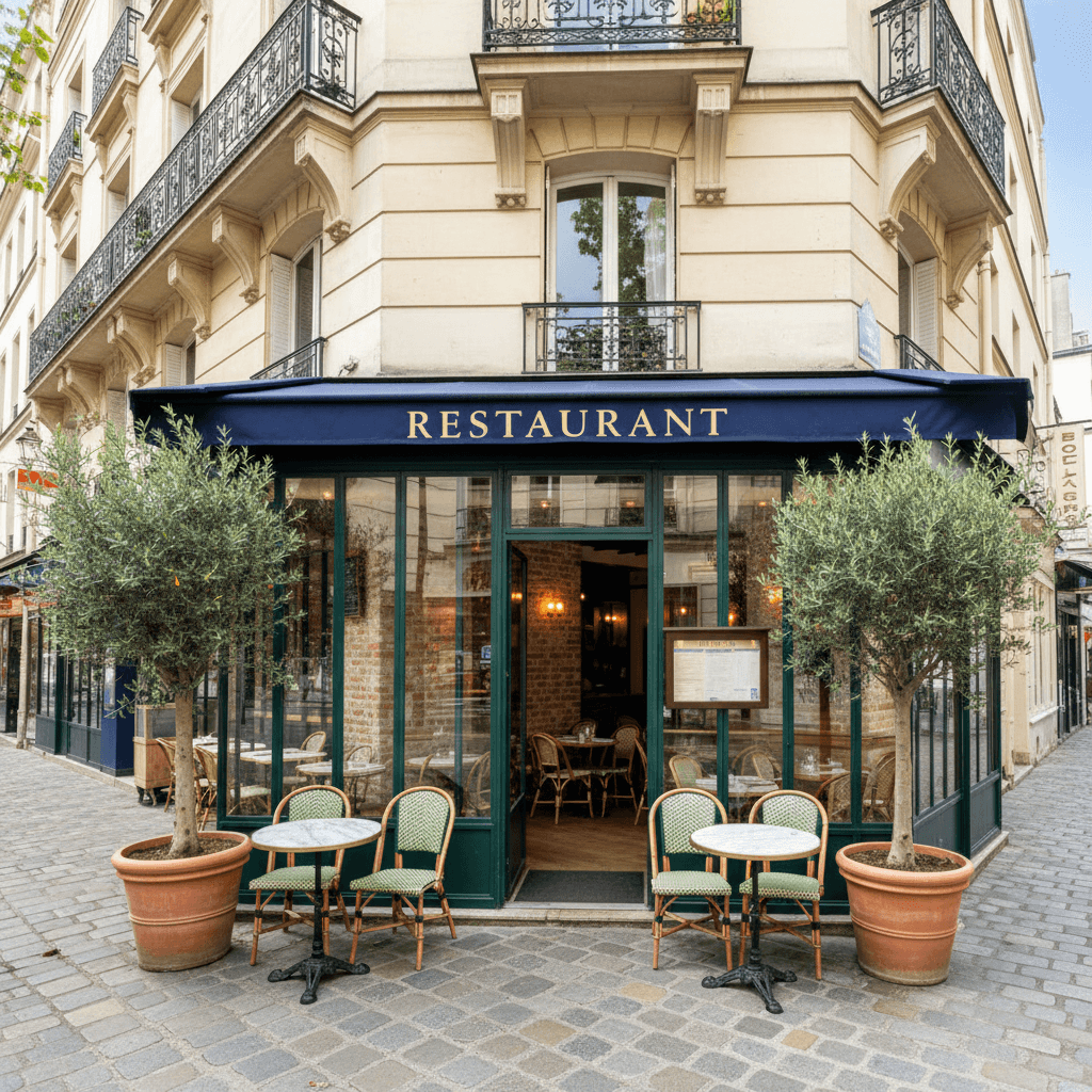 Restaurant 15 couverts à Paris