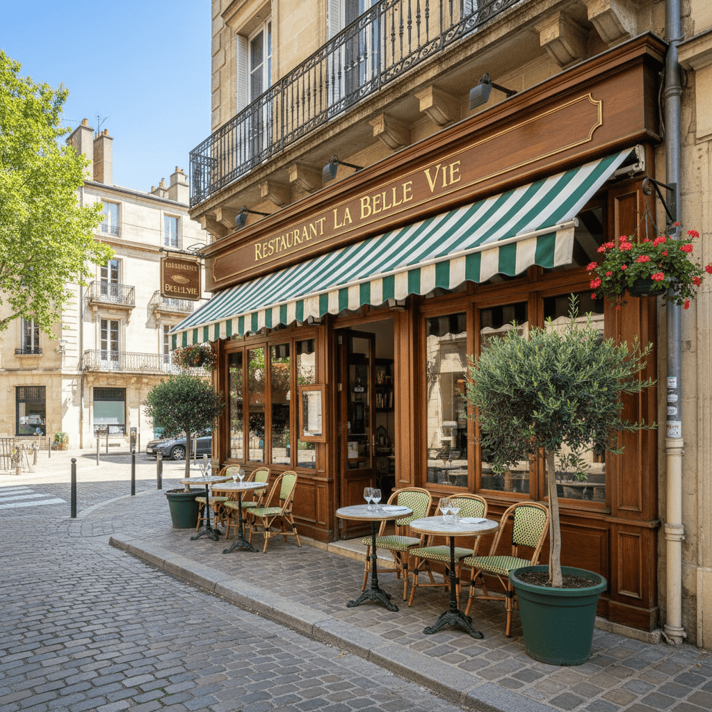 Restaurant à Bordeaux : extraction