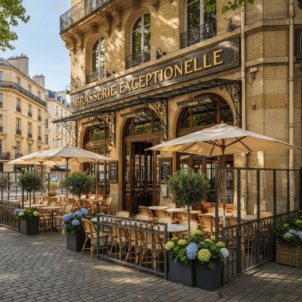 Bar-brasserie à Bordeaux : terrasse - licence IV