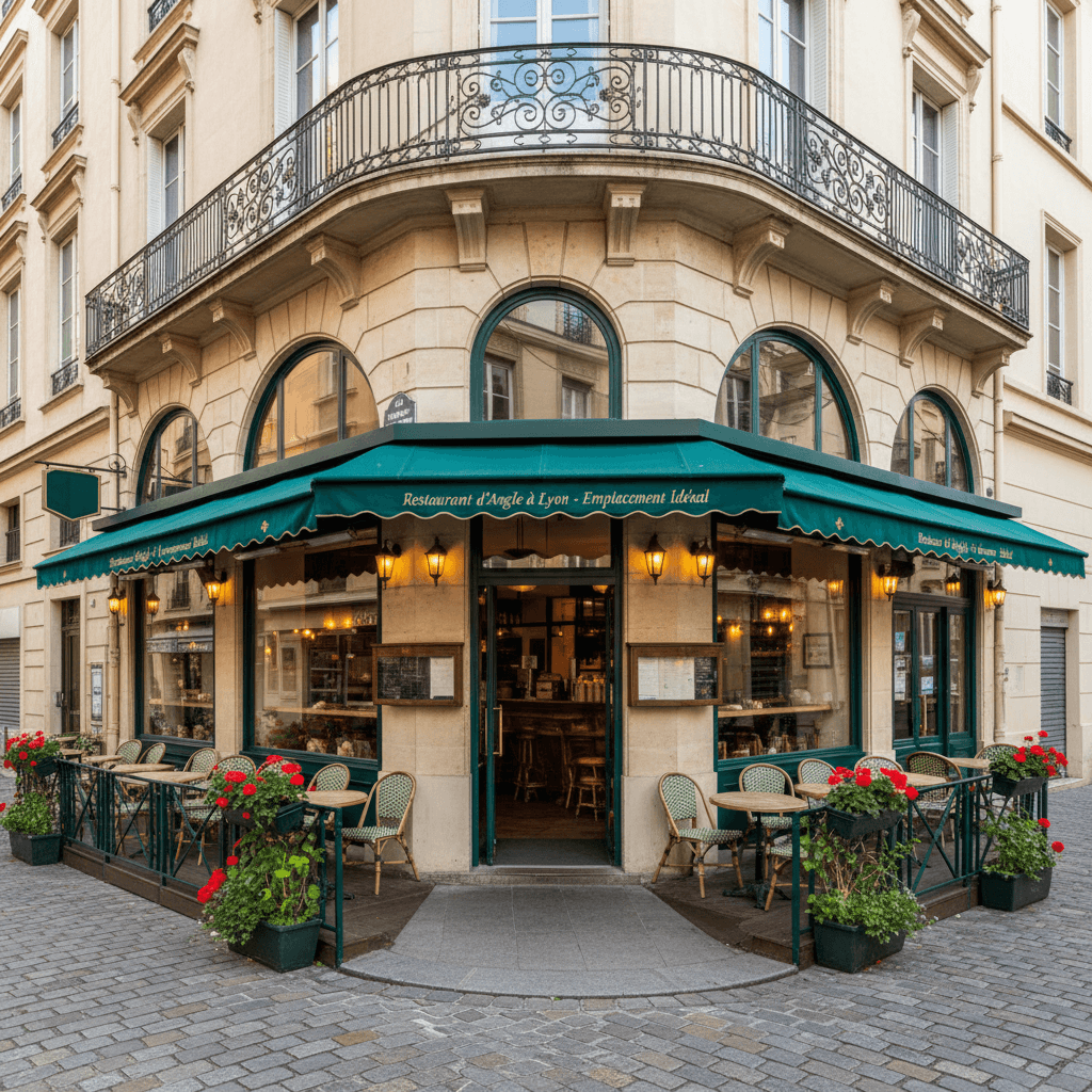 Restaurant à Lyon : terrasse