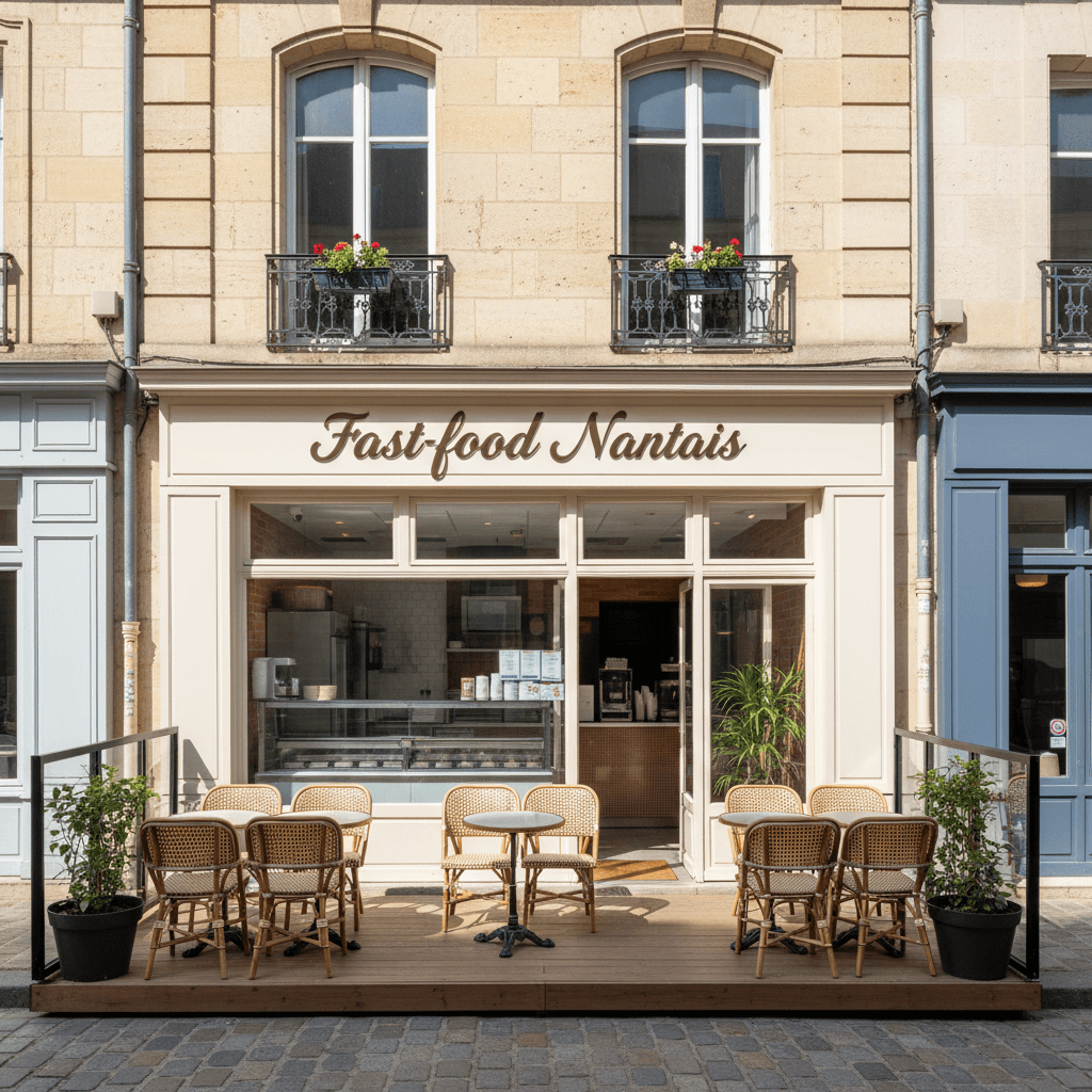 Fast-food à Nantes : cuisine équipée