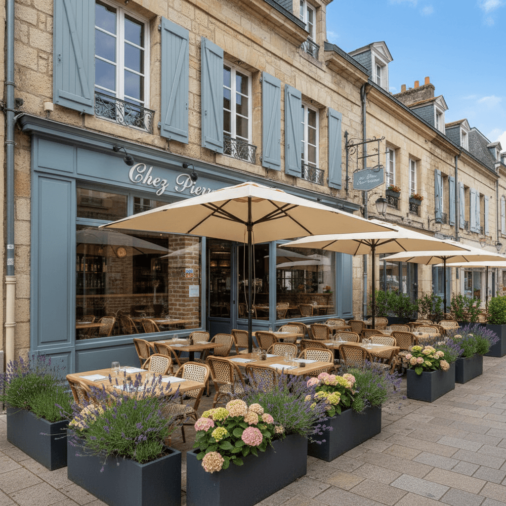 Restaurant 200m² à Nantes : terrasse - licence IV