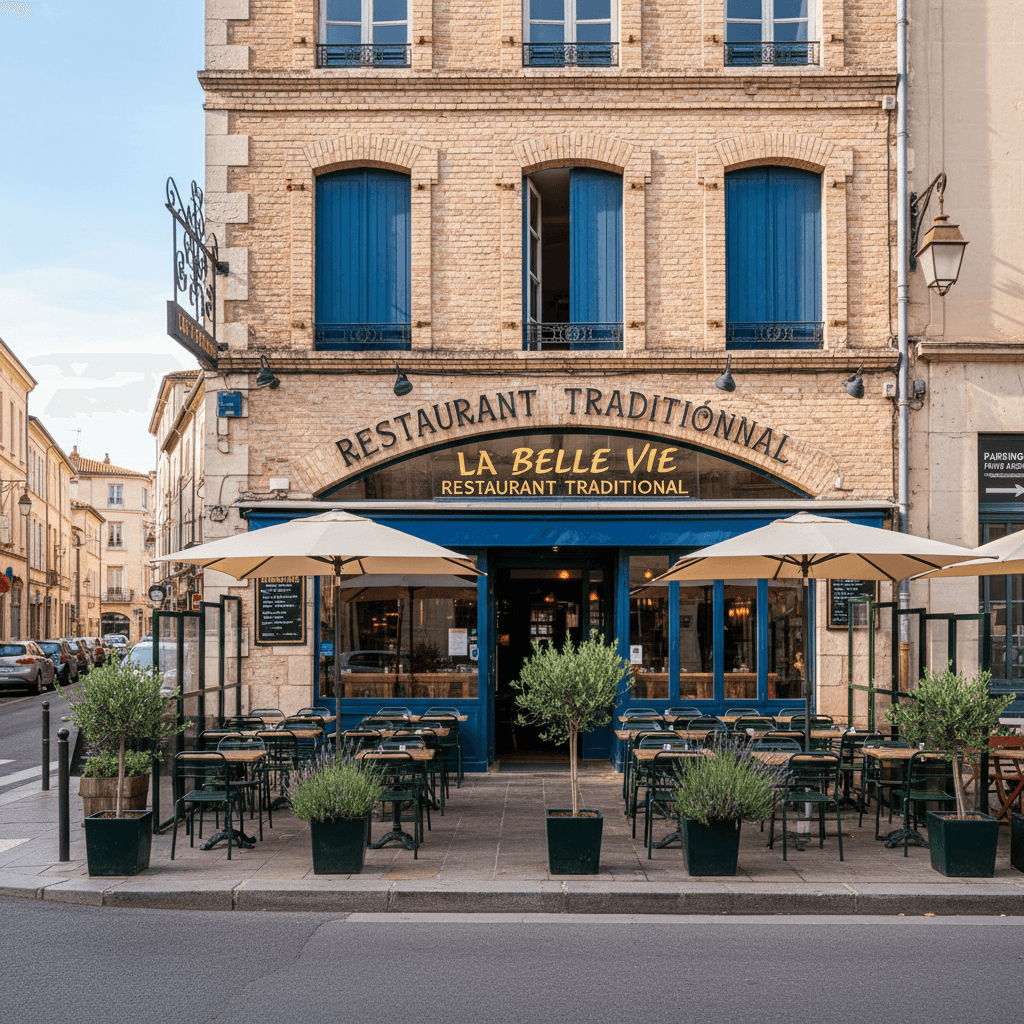Restaurant à Toulouse : terrasse - licence IV