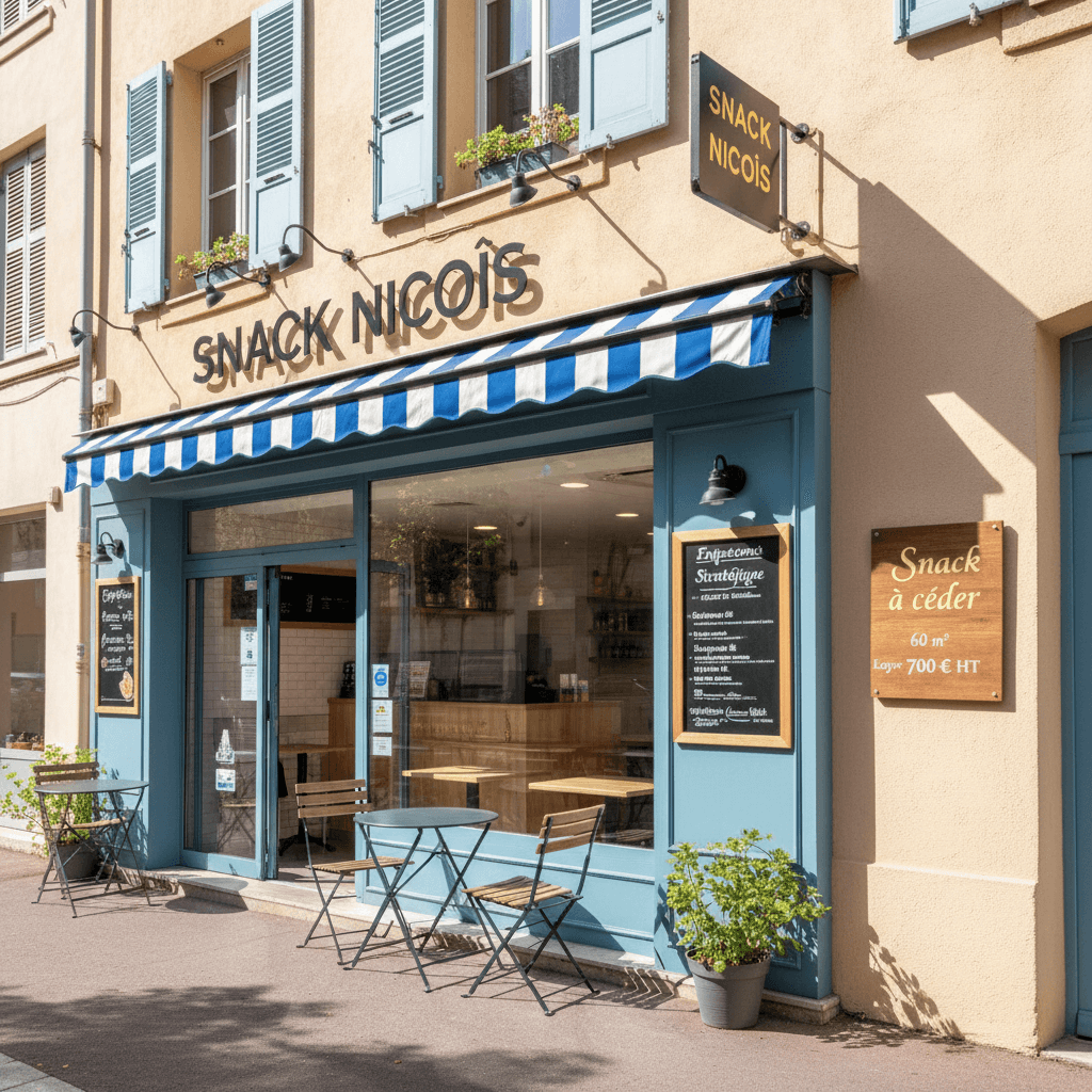 Snack 60m² à Nice