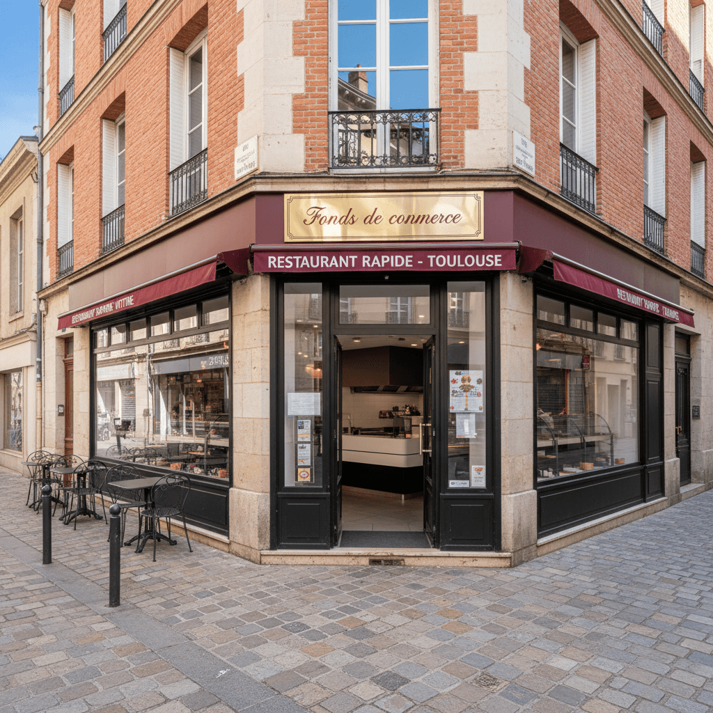 Fast-food 200m² à Toulouse : extraction - cuisine équipée