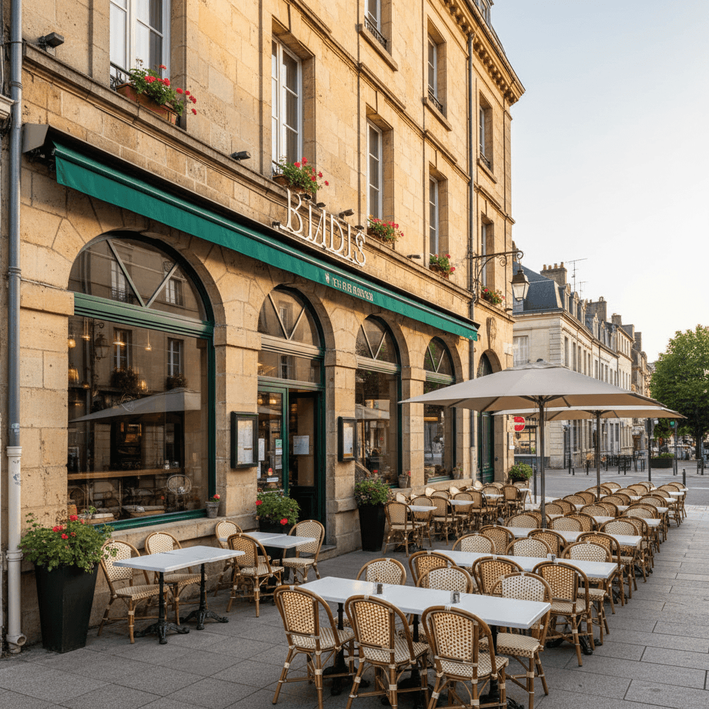 Restaurant à Rennes : terrasse - licence IV