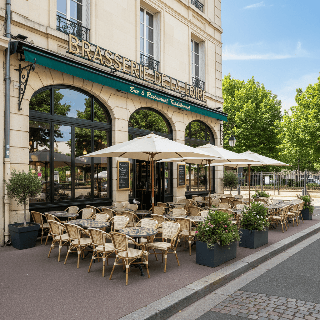 Bar-brasserie à Nantes : terrasse - licence IV
