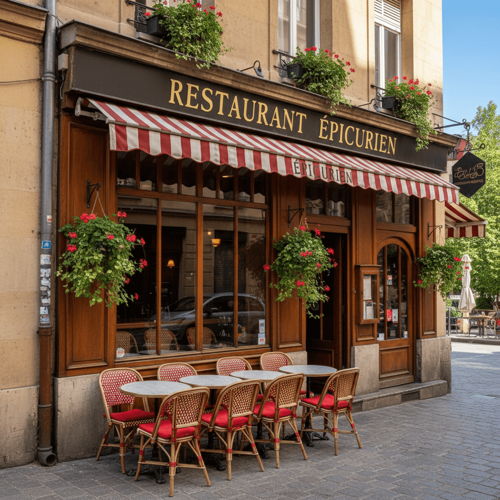 Restaurant à Lyon : terrasse - licence IV