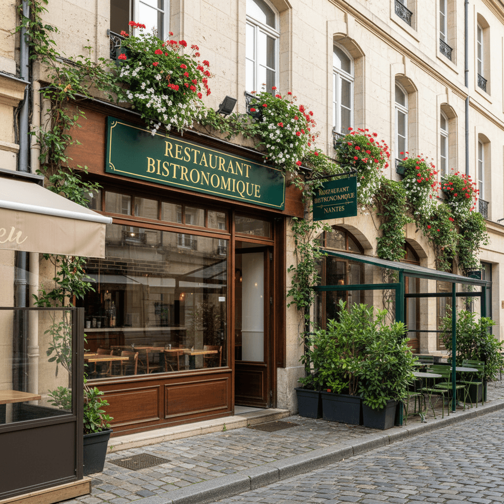 Restaurant 120m² à Nantes : terrasse - licence IV