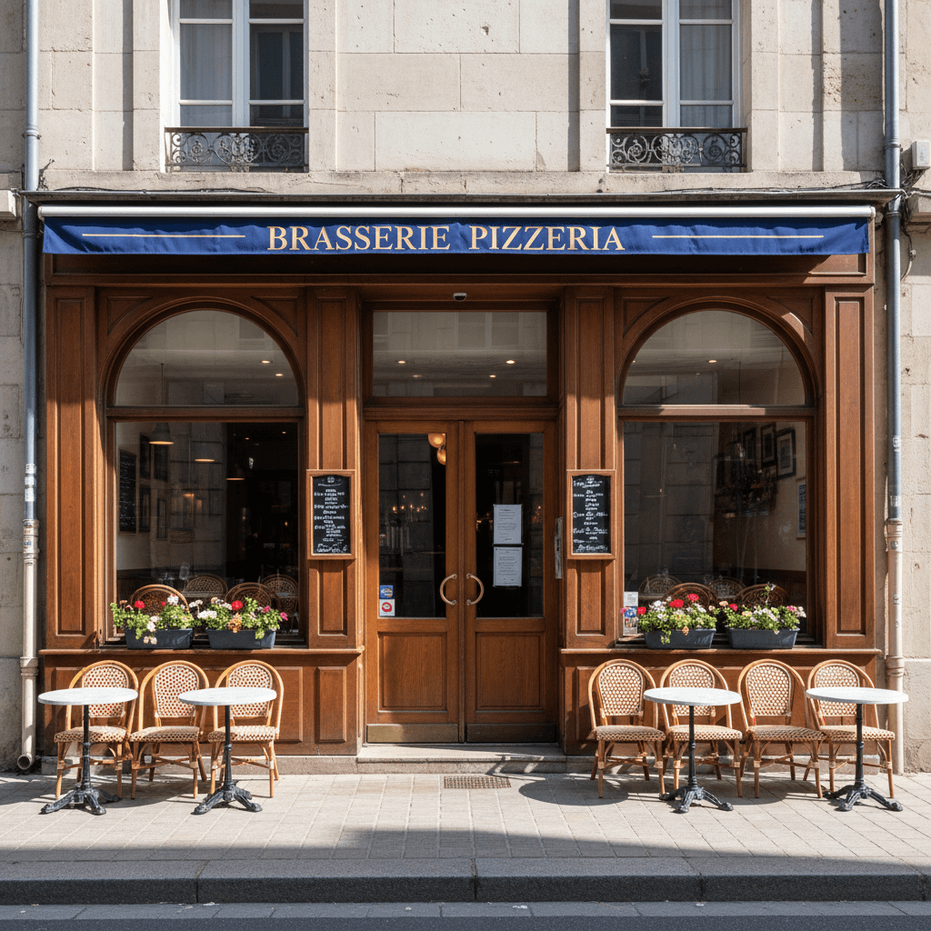 Bar-brasserie 150m² à Nantes : terrasse - licence IV