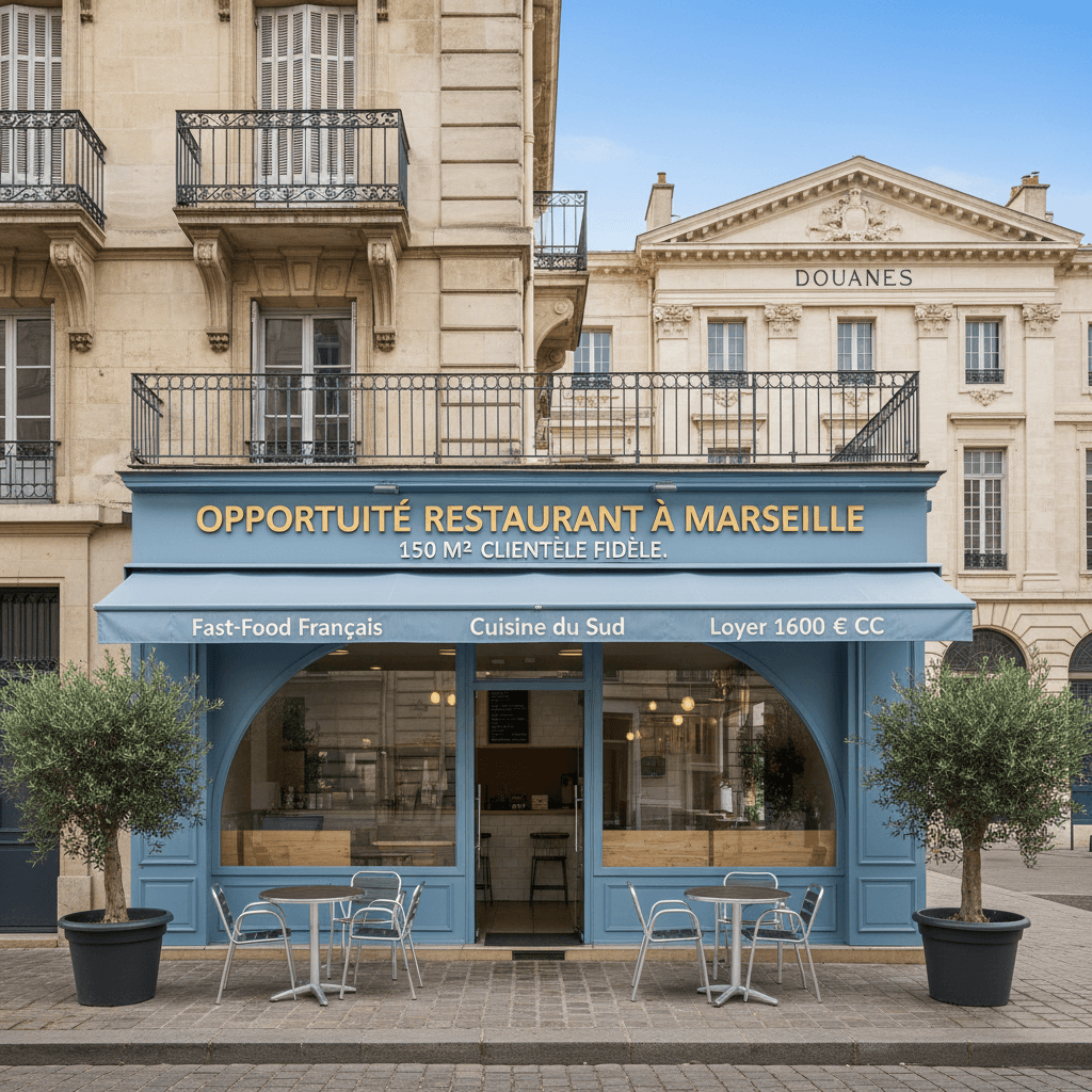 Fast-food 150m² à Marseille