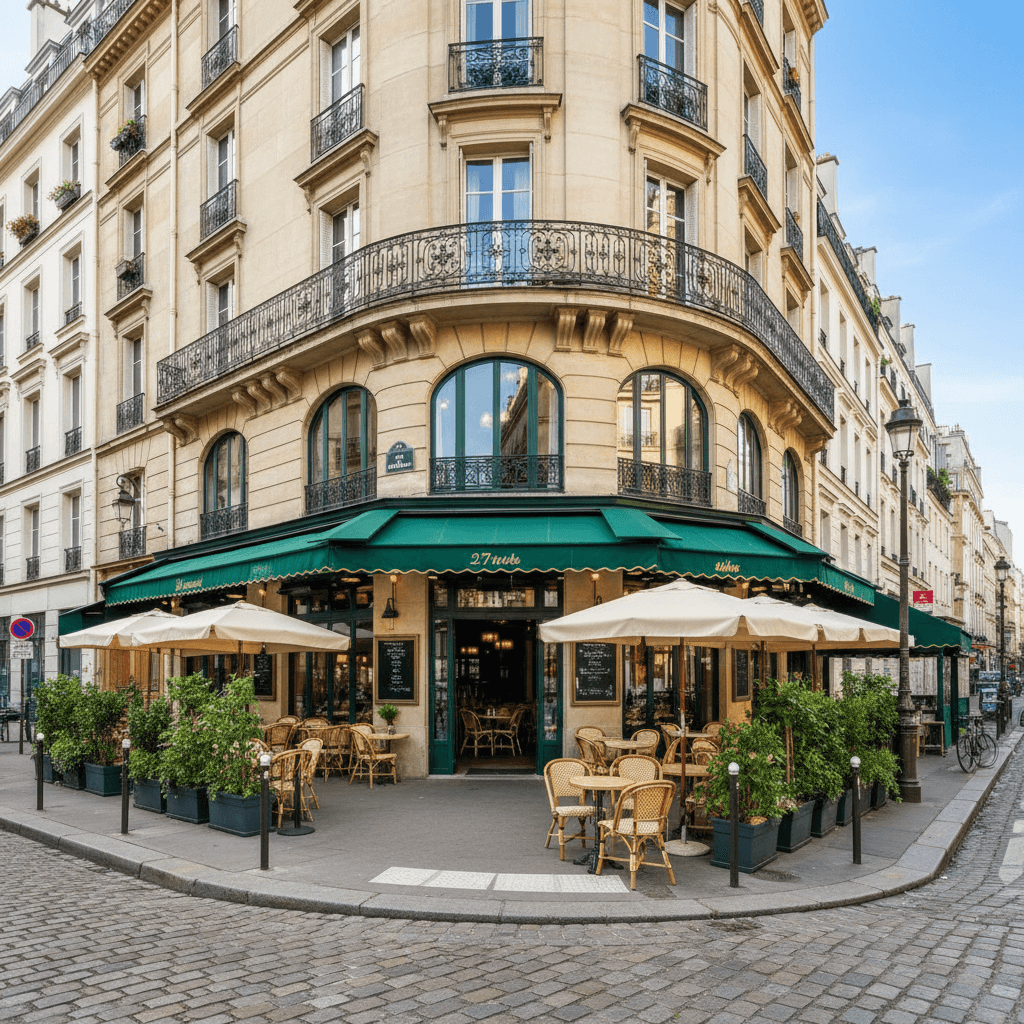 Restaurant avec Terrasse à Gambetta, Paris