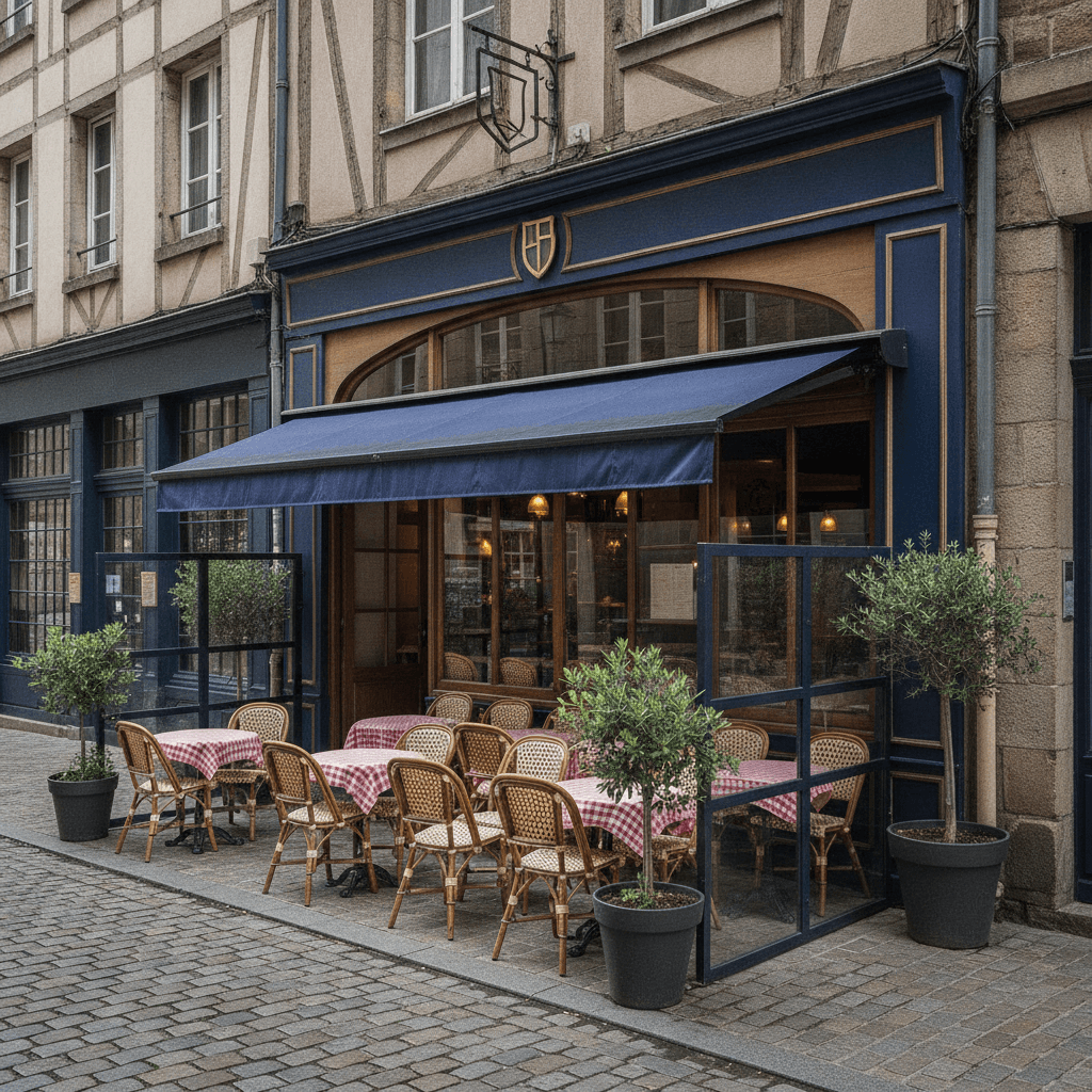 Restaurant à Rennes : terrasse - licence IV