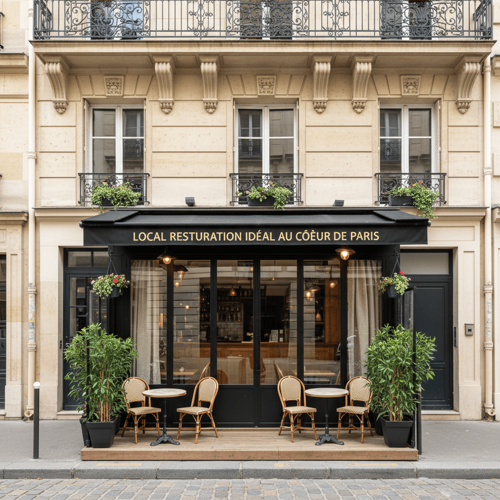 Local Restauration Idéal au Cœur de Paris