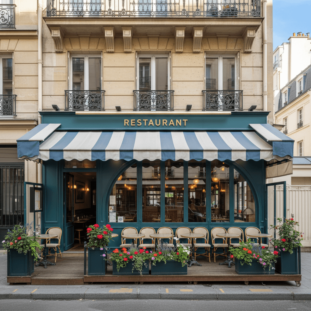 Local Commercial Restaurant à Paris - 91 m²